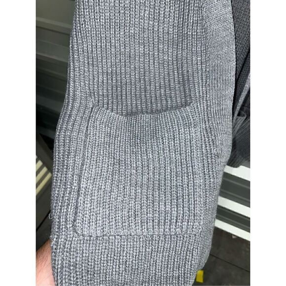 The Beach People Gray Knit Open Cardigan Size M/L - Picture 3 of 10